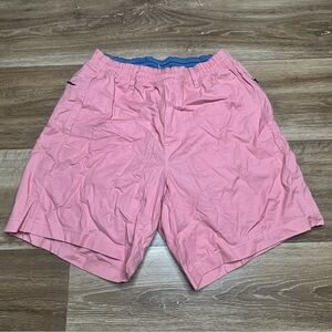 Birddogs Shorts Adult Small Pink. Blue Lined Stretch Pockets Men  Classic